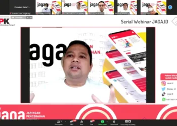 Webinar KPK, Wali Kota Tangerang Usul Digitalisasi Penyaluran Bansos