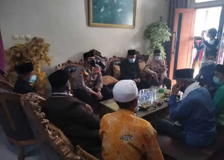 Kapolres Serang silaturahmi dengan para ulama, se-Kabupaten Serang, Selasa (10/8/2021). (ISTIMEWA)