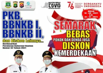 Kabar Gembira, Pemprov Banten Tebar Diskon Pajak Kendaraan Bermotor