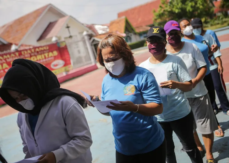 Foto Suasana Vaksinasi WBP Lapas Perempuan Kelas IIA Tangerang