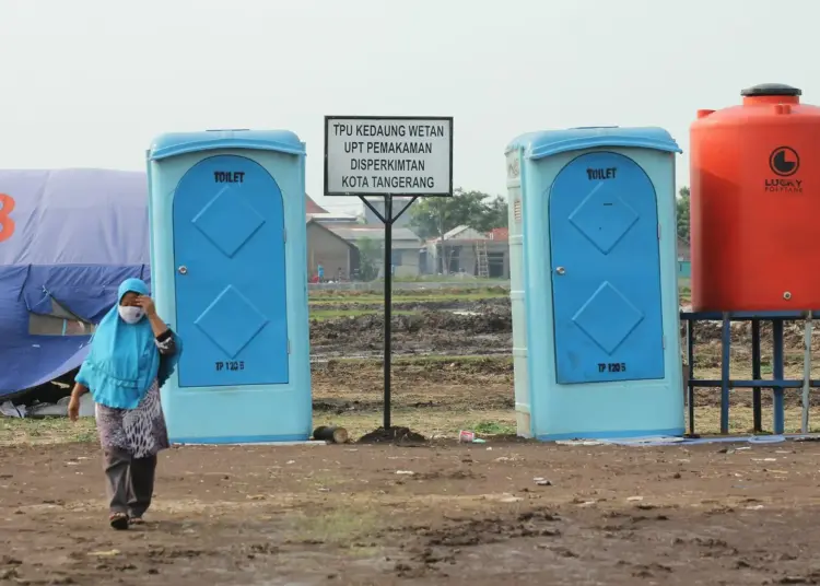 Potret TPU Khusus Covid-19 Kota Tangerang di Kedaung Wetan