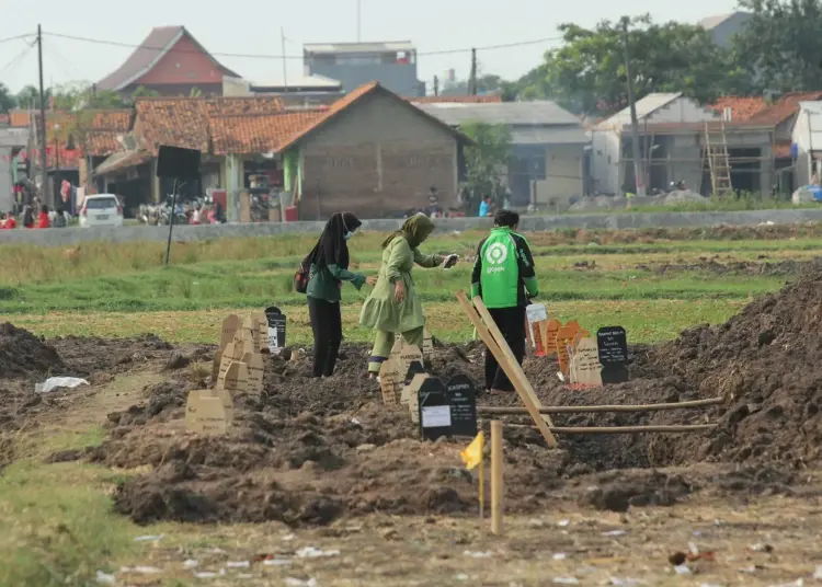 Potret TPU Khusus Covid-19 Kota Tangerang di Kedaung Wetan