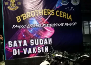 Komunitas Moge Gelar Vaksinasi Massal di Kelurahan Parigi