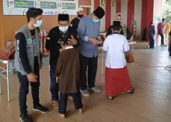 Peduli Pandemi Covid-19, Gelar Santunan dan Donor Darah