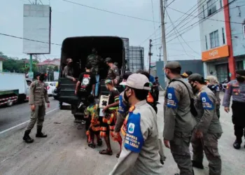 Dianggap Meresahkan, 17 Gepeng di Rangkasbitung Diangkut Petugas Gabungan