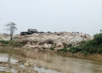 BBWSCC Minta TPS Liar di Bantaran Sungai Cisadane Ditertibkan