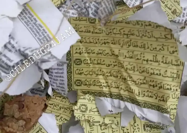 Petasan Diduga Berbahan Alquran di Ciledug, MUI : Ini Penistaan Agama