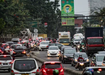 Potret Lalu Lintas Simpang 4 Islamic Jelang Rencana Pengalihan Arus