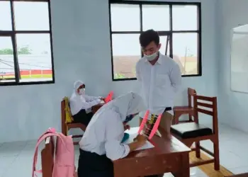 Hari Pertama Pembelajaran Tatap Muka di Sekolah Khusus Negeri 01 Lebak, Begini Suasananya