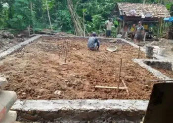 Salah satu Ponpes, mendapat bantuan dari Pemkab Serang. Hasil pembangunannya, diserahkan langsung ke pihak Ponpes. (ISTIMEWA)