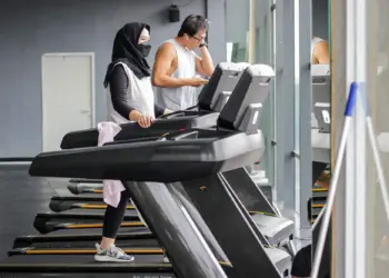 Potret Fitness Centre di Kota Tangerang Kembali Beroperasi