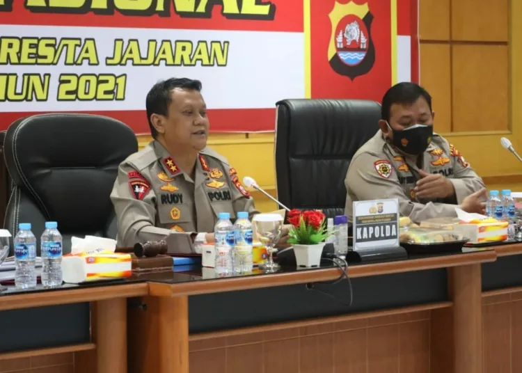 Kapolda Banten, Irjen Pol Rudy Heriyanto. (ISTIMEWA)