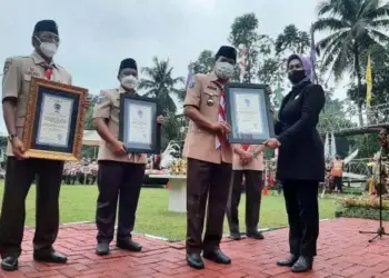 Kwarcab Kabupaten Tangerang Dapatkan Penghargaan dalam Scout Orienteering and Navigation