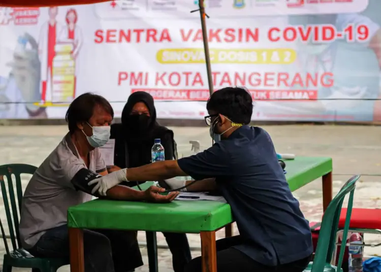 Potret PMI Kota Tangerang Gelar Vaksinasi untuk Masyarakat Umum