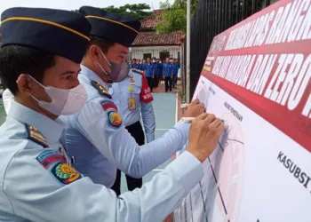 Lapas Kelas III Rangkasbitung Deklarasi Bebas dari Narkoba dan HP