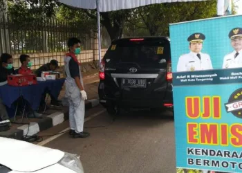 Selasa-Kamis, DLH Kota Tangerang Uji Emisi Gratis