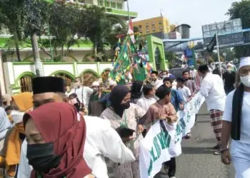 Rayakan Maulid Nabi, Warga Kali Pasir Tangerang Pawai Perahu, Begini Maknanya