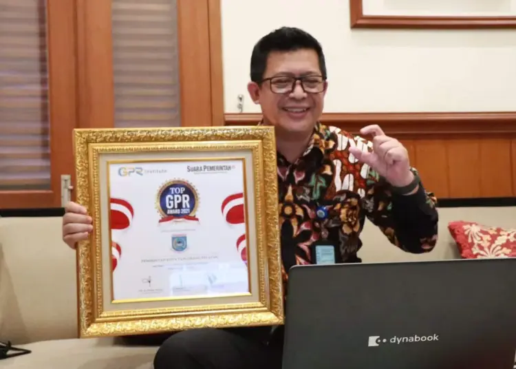 Diskominfo Tangsel Sabet Top Government Public Relations Award 2021