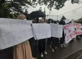 Buntut Oknum Pegawai Terjaring OTT, Aktivis Mahasiswa Lebak Pelesetkan Arti BPN