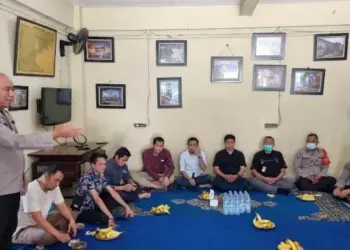 Sambangi Pokja WHTR, Kapolres Bandara Soetta Nikmati Menu Sayur Asem