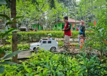 Cegah Kerumunan di Taman Tematik, Disbudpar Kota Tangerang Siagakan 60 Personel Brigade 1016