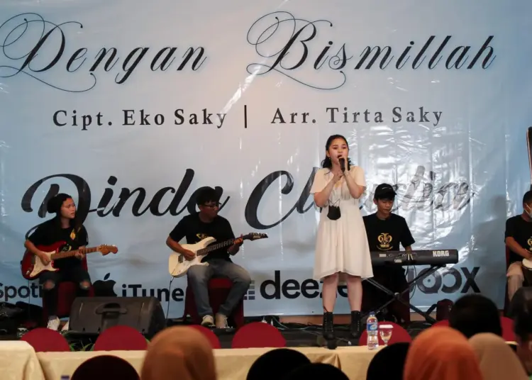 Penyanyi Remaja Kota Tangerang Launching Single Dengan Bismillah