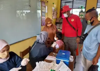 Sudah Ribuan Anak 6-11 Tahun Difasilitasi Vaksinasi oleh BIN Daerah Banten di Kota Tangerang