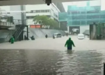 Genangan Rendam Terminal 3 Bandara Soekarno-Hatta, Tingginya 1 Meter