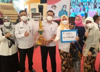 Kelurahan Karangsari Kota Tangerang Juara P2WKSS Tingkat Provinsi