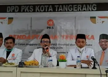 Pengurus DPD PKS Kota Tangerang dalam sebuah kegiatan. DOK/SATELIT NEWS.COM