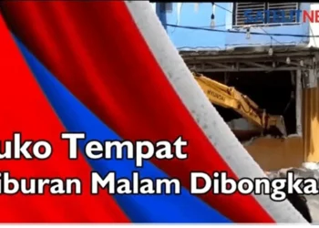 Video Pembongkaran 7 Tempat Hiburan Malam di Kabupaten Serang