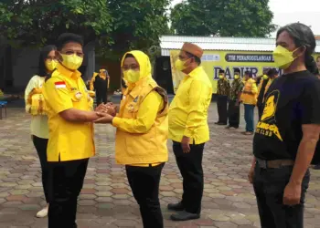 Golkar Kota Tangerang Gelar Apel Siaga dan Lantik Tim Penanggulangan Bencana