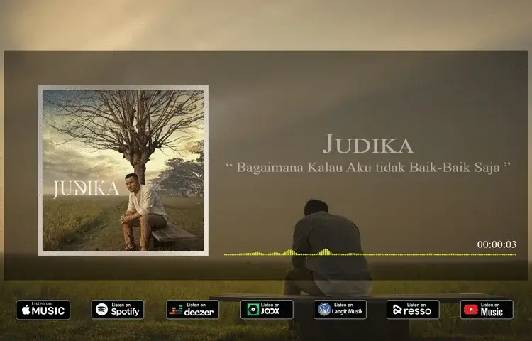 Lirik lagu Bagaimana Kalau Aku Tidak Baik-baik Saja - Judika