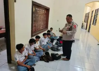 Kumpul-Kumpul Bawa Sajam, 8 Siswa SMK di Lebak Diamankan Polisi