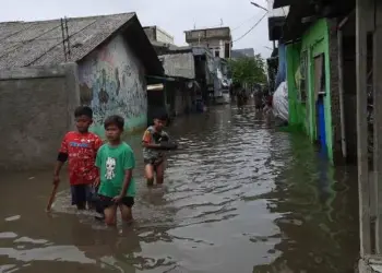 Hujan Semalaman, Kampung Rawa Bamban Kota Tangerang Tergenang