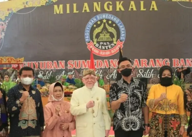 Milangkala Ke-2 Paguyuban Sumedang Larang, di Gedung Aspirasi Kawasan Pusat Pemerintahan Provinsi Banten (KP3B, Sabtu (29/1/2022). (ISTIMEWA)