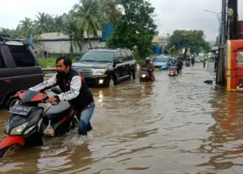 Banjir di Kecamatan Benda Meluas