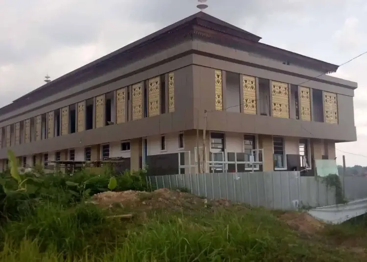 Gedung BKPSDM Kabupaten Serang yang Baru, di lingkungan Puspemkab, siap isi. (ISTIMEWA)