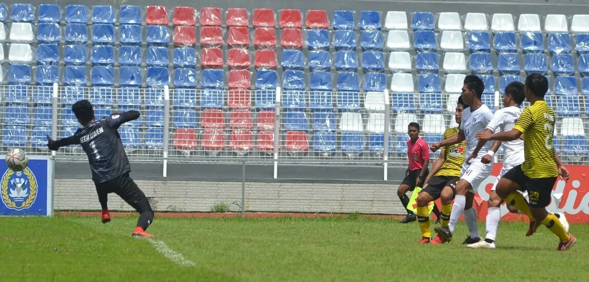 Drama Enam Gol, Laga Tunda Persikutim vs Belitong FC Berakhir Imbang 