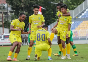 Foto Persikota Tangerang Menang Telak atas Persikasi