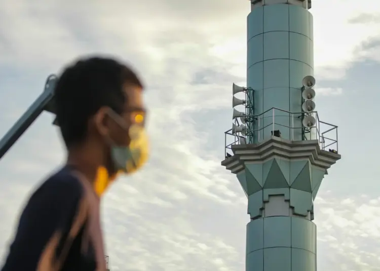 Foto Toa Masjid yang Sedang Hangat Dibicarakan