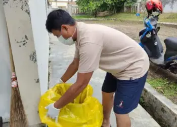 Seminggu 40 Kg Limbah B3 dan Domestik Terkumpul di Rumah Isolasi Lebak