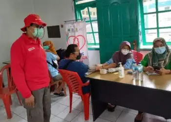 Vaksinasi Booster di Cipondoh Indah oleh BINDA Banten Disambut Antusias