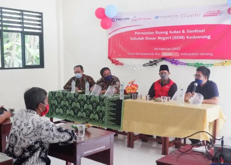 Pakai Dana CSR, Pattiro Rehab Kondisi SDN Kedawung di Kabupaten Serang