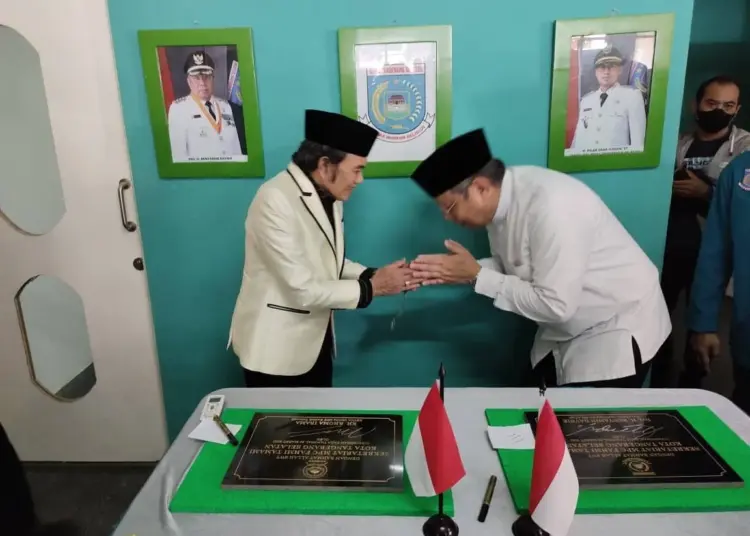 Raja Dangdut Rhoma Irama Resmikan Kantor MPC Fahmi Tamami di Tangsel