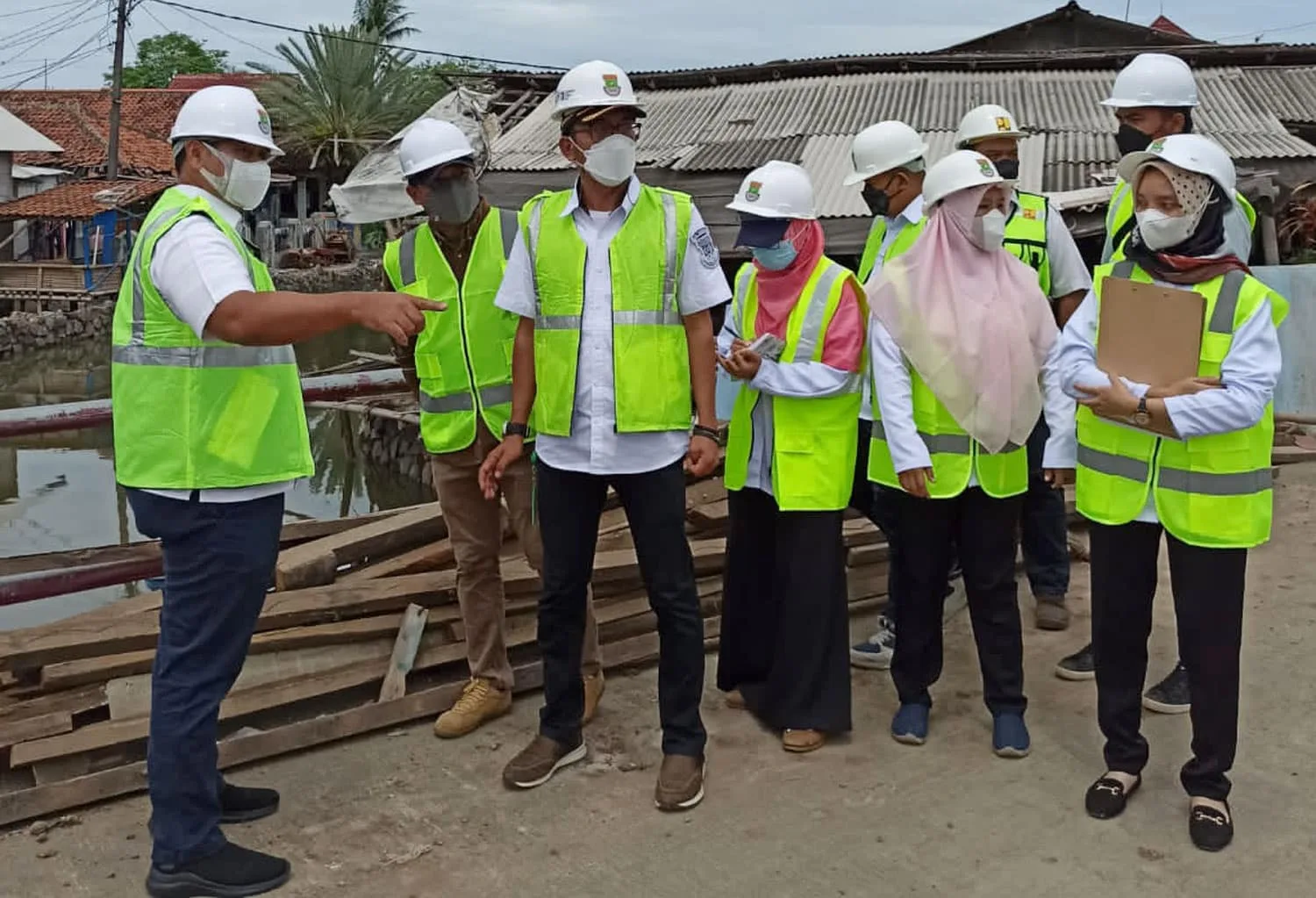 DBMSDA Kabupaten Tangerang Ikut Tata Kawasan Wisata Urban Aquaculture Ketapang Mauk 