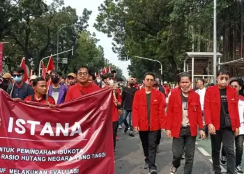 Ratusan Mahasiswa Kabupaten Tangerang Ikut Demo di Jakarta