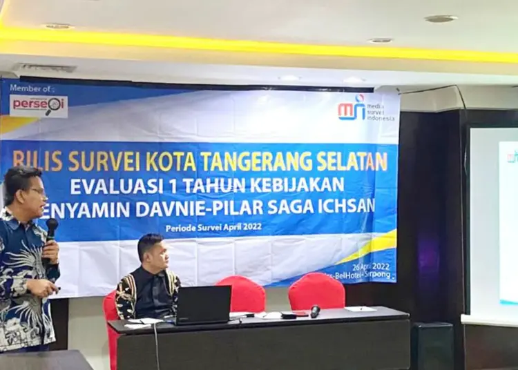 Setahun Ben-Pilar Pimpin Tangsel, Tingkat Kepuasan Publik 60 Persen Lebih