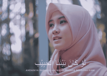 Lirik Lagu Law Kana Bainanal Habib - Alfina Nindiyani