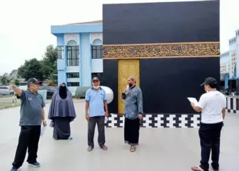 Bisa untuk Manasik Haji dan Umrah, Masjid Raya Ar Royyan Cibodas Kini Punya Miniatur Ka'bah